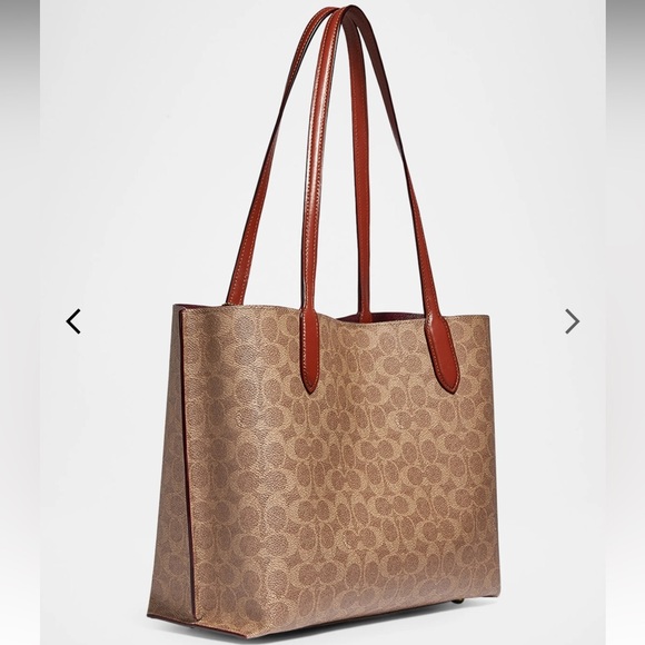 Coach Willow Canvas Tote Bag - Picture 6 of 14
